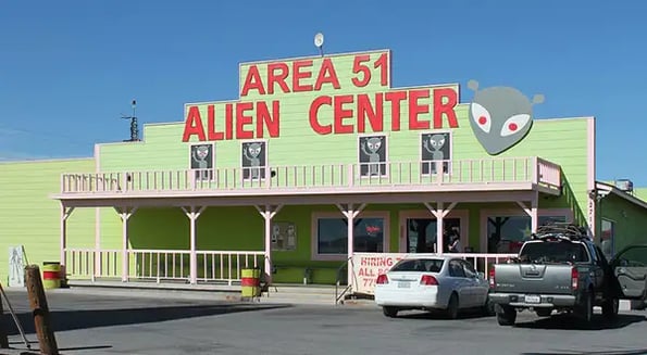 The Area 51 raid may have been made up, but the marketing opportunity was real