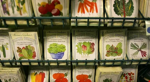 One way to save the magazine industry: vegetable seeds