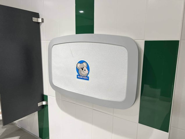 Koala Kare station installed in a new restroom
